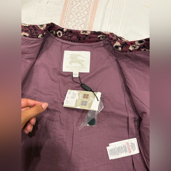 NWT Burberry Kids jacket floral - Picture 4 of 8